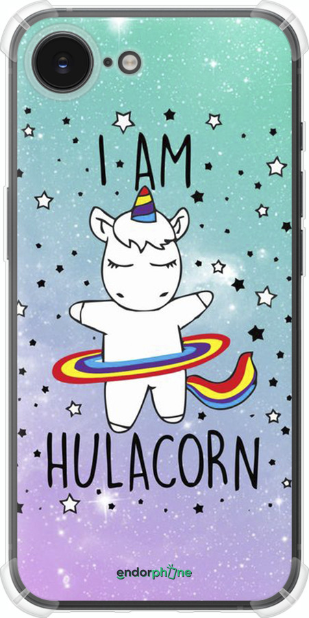 Силикон с усиленными углами чехол I'm hulacorn для Apple iPhone SE 4 - 3976sp-3652 изображение 