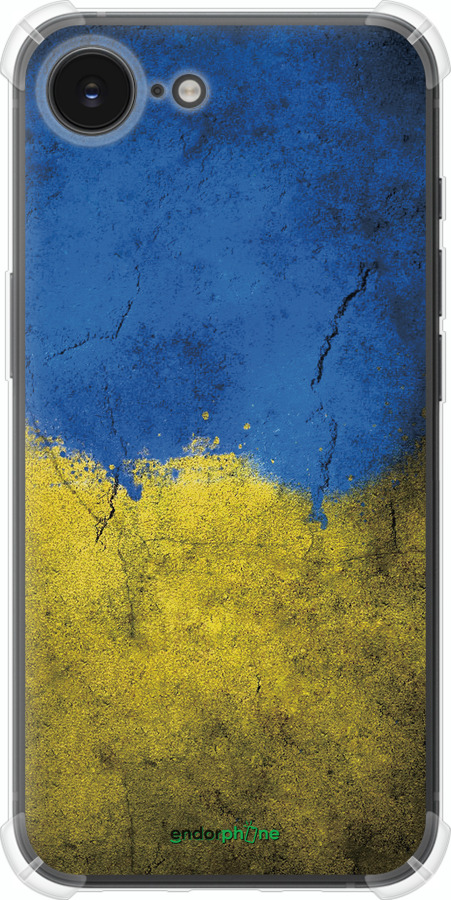 Силіконовий протиударний с посиленими кутами чехол Прапор України 2 для Apple iPhone SE 4 - 401sp-3652 изображение 