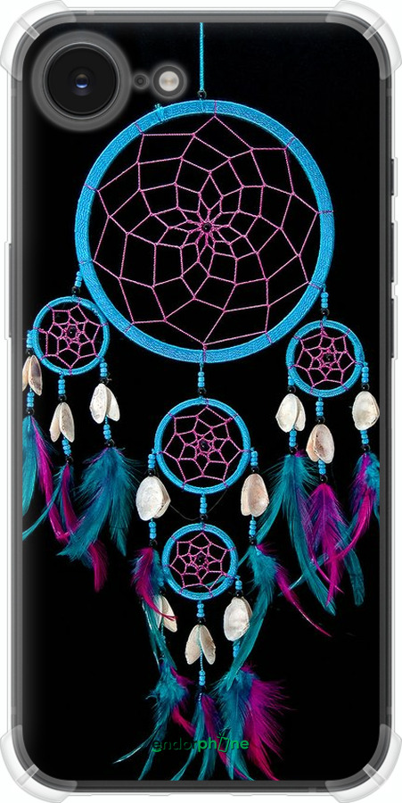 Силикон с усиленными углами чехол Ловец снов для Apple iPhone SE 4 - 4070sp-3652 изображение 