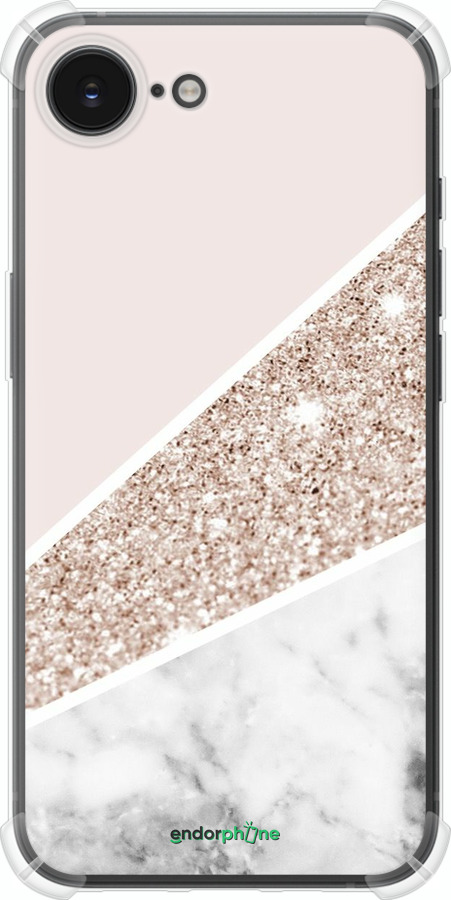 Силикон с усиленными углами чехол Пастельный мрамор для Apple iPhone SE 4 - 4342sp-3652 изображение 