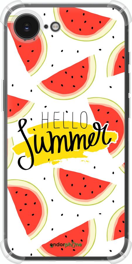 Силикон с усиленными углами чехол Hello Summer для Apple iPhone SE 4 - 4356sp-3652 изображение 
