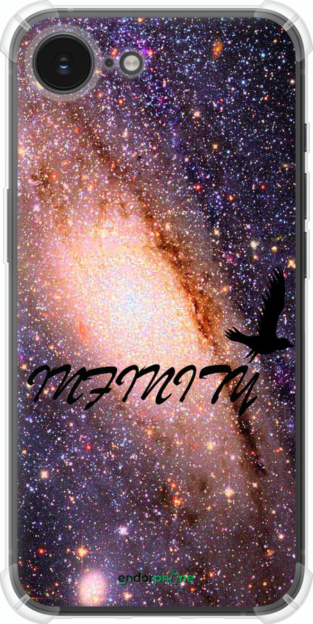 Силикон с усиленными углами чехол Бесконечность для Apple iPhone SE 4 - 4390sp-3652 изображение 