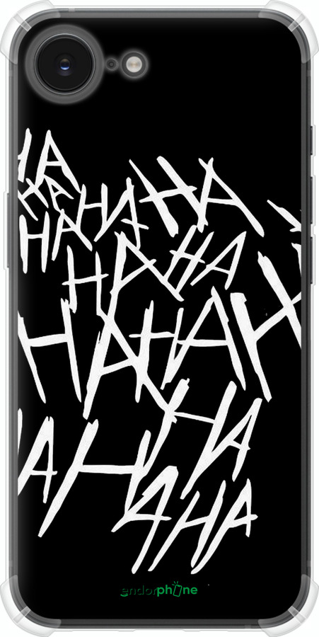 Силикон с усиленными углами чехол joker hahaha для Apple iPhone SE 4 - 4509sp-3652 изображение 