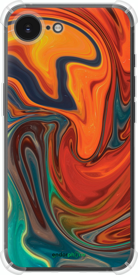 Силіконовий протиударний с посиленими кутами чехол Абстрактний фон для Apple iPhone SE 4 - 4547sp-3652 изображение 