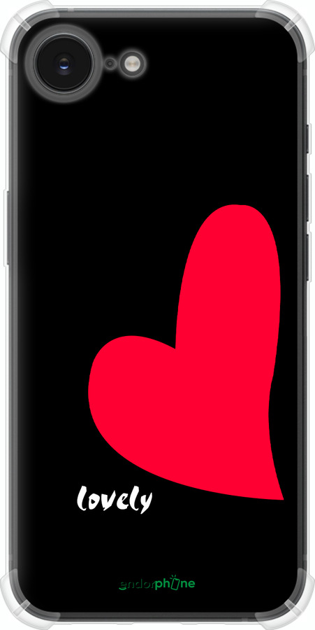 Силикон с усиленными углами чехол Lovely для Apple iPhone SE 4 - 4580sp-3652 изображение 