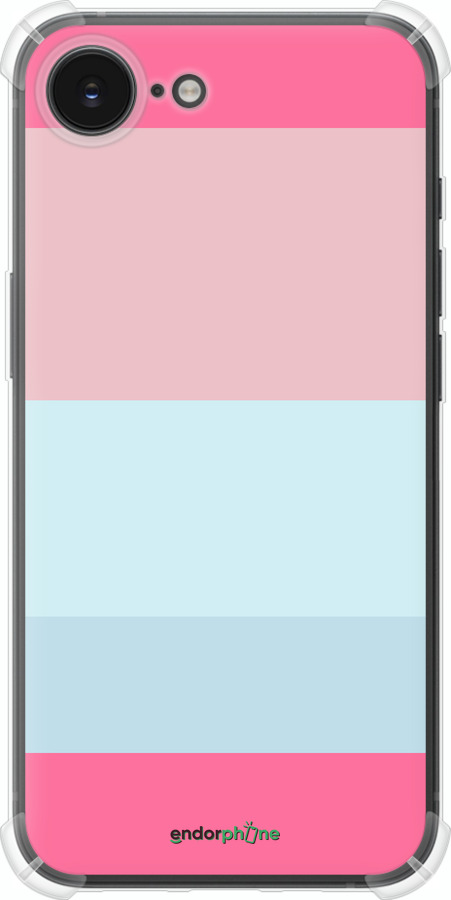 Силикон с усиленными углами чехол Полосы1 для Apple iPhone 16e - 4589sp-3971 изображение 