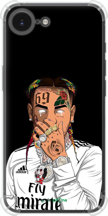 Силіконовий протиударний с посиленими кутами чехол Swag1 для Apple iPhone SE 4 - 4673sp-3652 изображение 