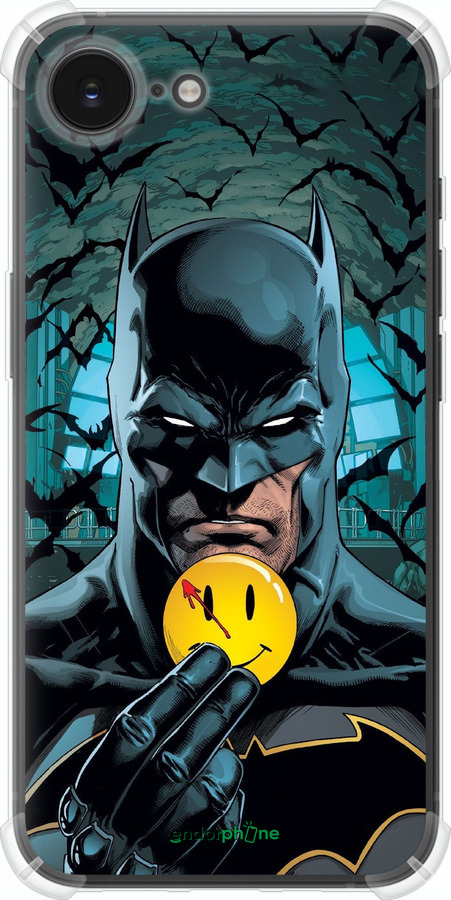 Силикон с усиленными углами чехол Бэтмен 2 для Apple iPhone 16e - 4679sp-3971 изображение 
