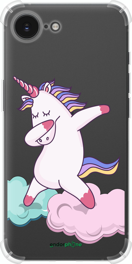 Силикон с усиленными углами чехол Единорог для Apple iPhone SE 4 - 4702sp-3652 изображение 