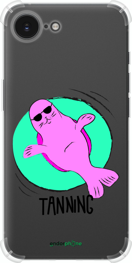 Силикон с усиленными углами чехол Magic Time для Apple iPhone SE 4 - 4889sp-3652 изображение 