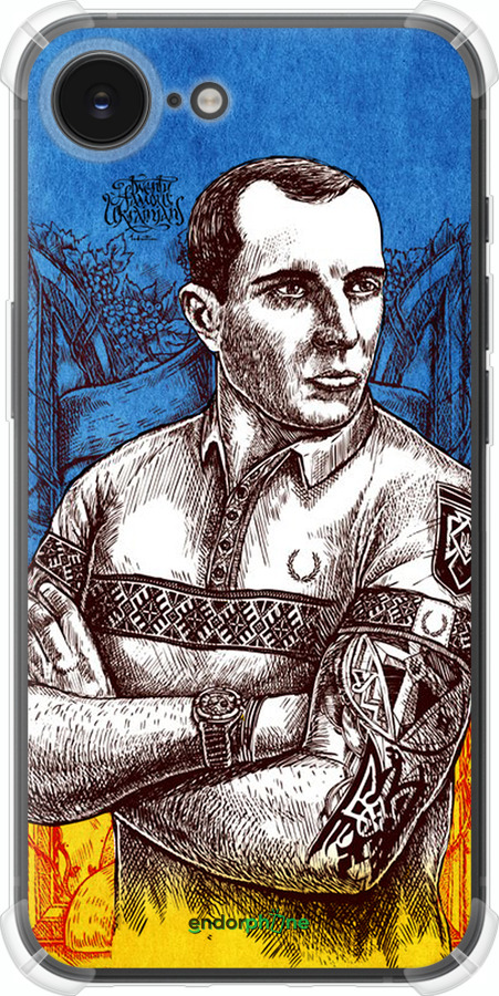 Силикон с усиленными углами чехол Бандера для Apple iPhone 16e - 5270sp-3971 изображение 