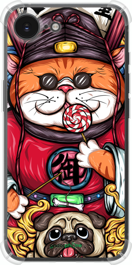 Силикон с усиленными углами чехол № 5341 для Apple iPhone SE 4 - 5341sp-3652 изображение 