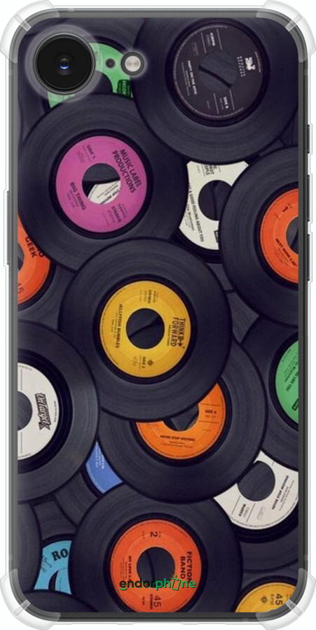 Силіконовий протиударний с посиленими кутами чехол № 5345 для Apple iPhone SE 4 - 5345sp-3652 изображение 