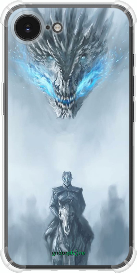 Силіконовий протиударний с посиленими кутами чехол № 5352 для Apple iPhone SE 4 - 5352sp-3652 изображение 