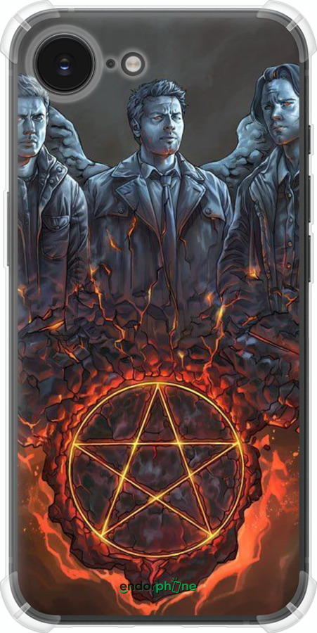 Силіконовий протиударний с посиленими кутами чехол № 5359 для Apple iPhone SE 4 - 5359sp-3652 изображение 