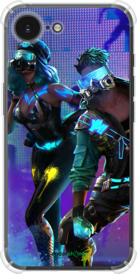 Силикон с усиленными углами чехол № 5372 для Apple iPhone 16e - 5372sp-3971 изображение 