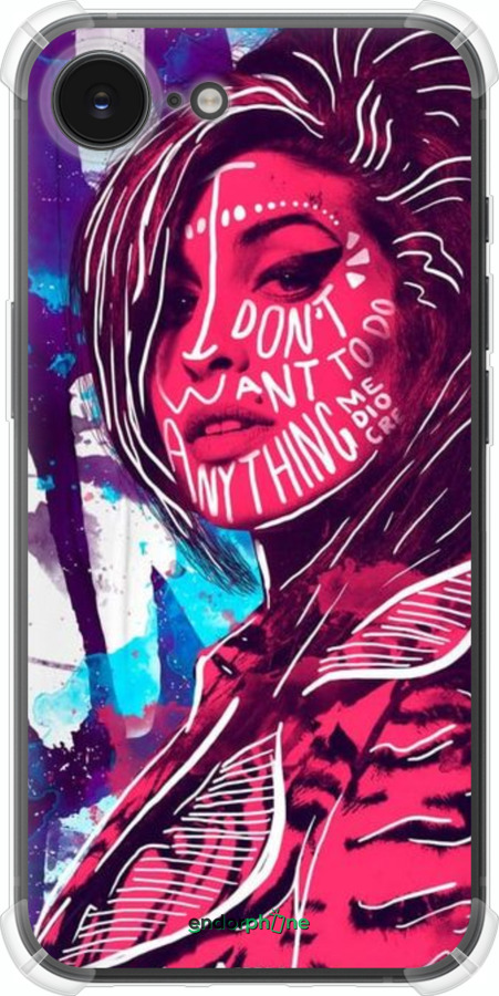 Силіконовий протиударний с посиленими кутами чехол Емі для Apple iPhone SE 4 - 5381sp-3652 изображение 