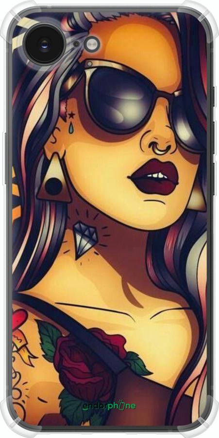 Силіконовий протиударний с посиленими кутами чехол № 5384 для Apple iPhone SE 4 - 5384sp-3652 изображение 