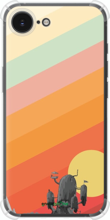 Силіконовий протиударний с посиленими кутами чехол № 5420 для Apple iPhone 16e - 5420sp-3971 изображение 