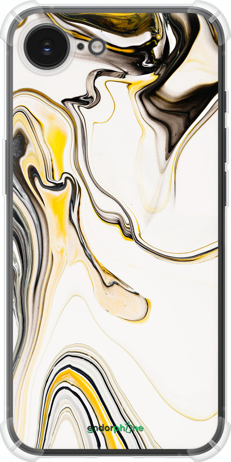 Силіконовий протиударний с посиленими кутами чехол Фарби v3 для Apple iPhone SE 4 - 5482sp-3652 изображение 