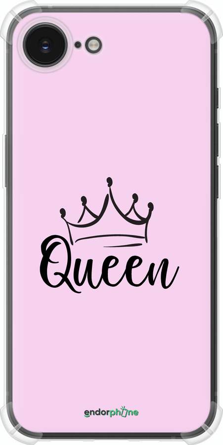 Силикон с усиленными углами чехол Queen & King для неё для Apple iPhone SE 4 - 5520sp-3652 изображение 
