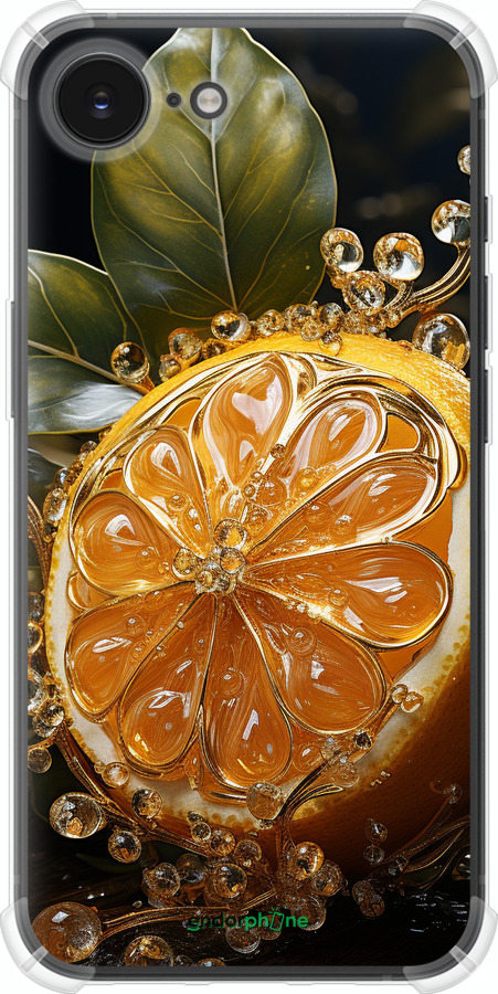 Силикон с усиленными углами чехол Лимон для Apple iPhone SE 4 - 5647sp-3652 изображение 