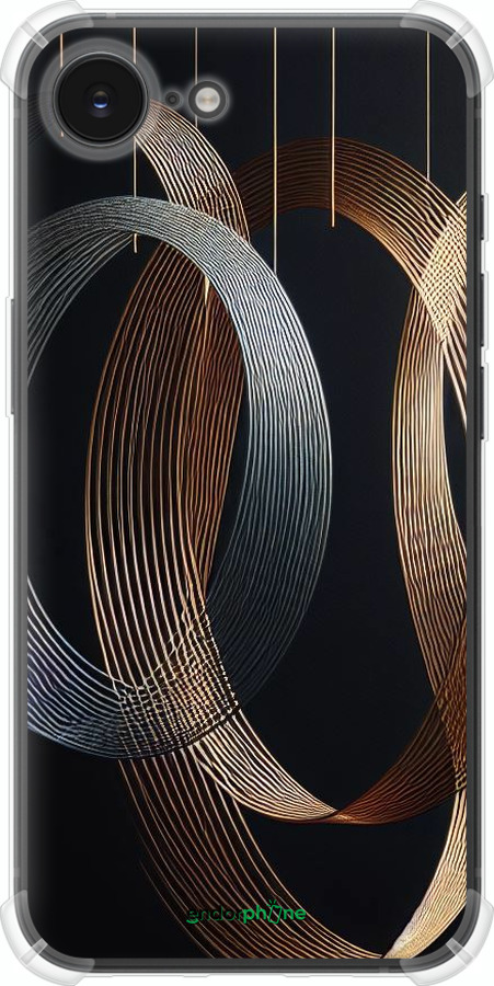 Силіконовий протиударний с посиленими кутами чехол Симфонія для Apple iPhone SE 4 - 5835sp-3652 изображение 