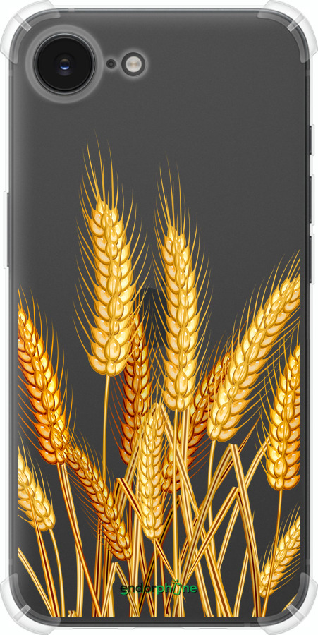 Силикон с усиленными углами чехол Колоски пшеници для Apple iPhone 16e - 5866sp-3971 изображение 