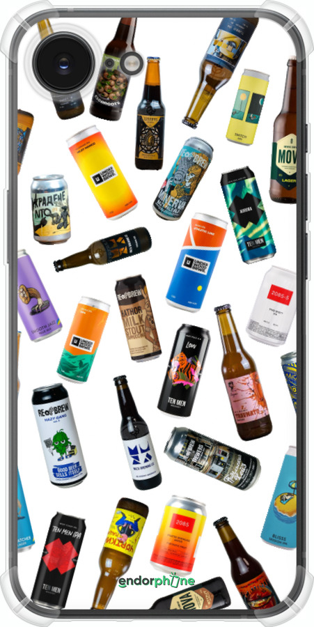 Силикон с усиленными углами чехол Броварни UA для Apple iPhone SE 4 - 5877sp-3652 изображение 