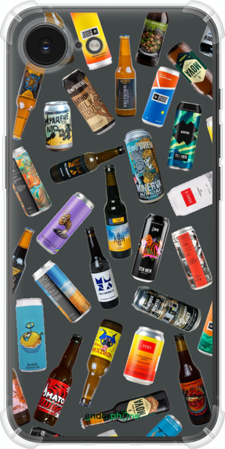 Силикон с усиленными углами чехол Броварни для Apple iPhone SE 4 - 5879sp-3652 изображение 