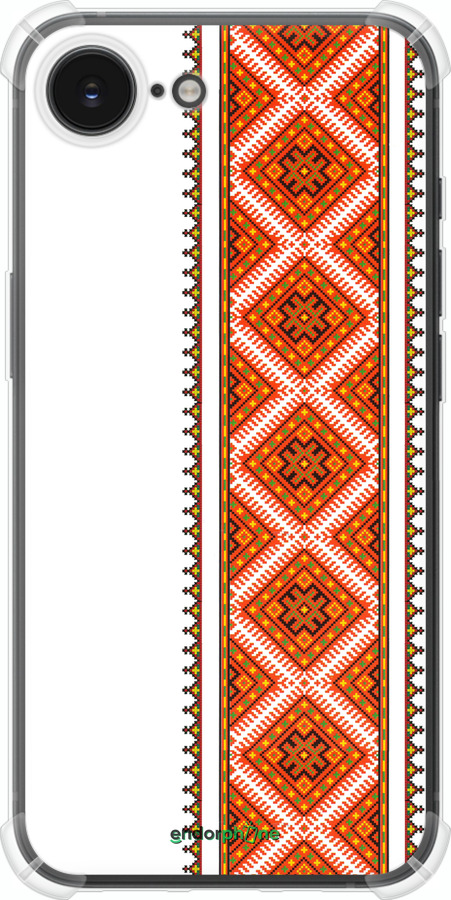 Силикон с усиленными углами чехол Вышиванка 25 для Apple iPhone SE 4 - 593sp-3652 изображение 