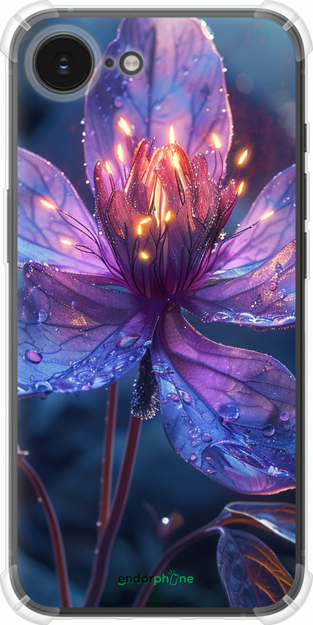 Силикон с усиленными углами чехол Магический цветок для Apple iPhone SE 4 - 6038sp-3652 изображение 