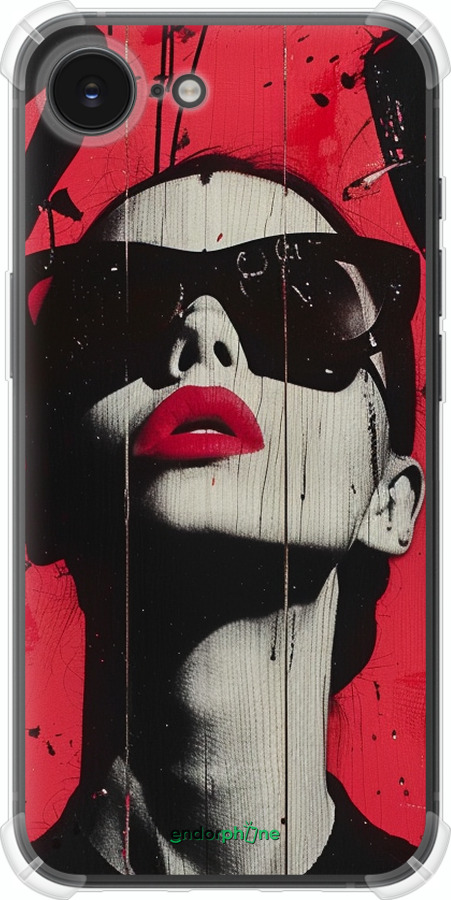 Силикон с усиленными углами чехол XO Love v1 для Apple iPhone SE 4 - 6045sp-3652 изображение 