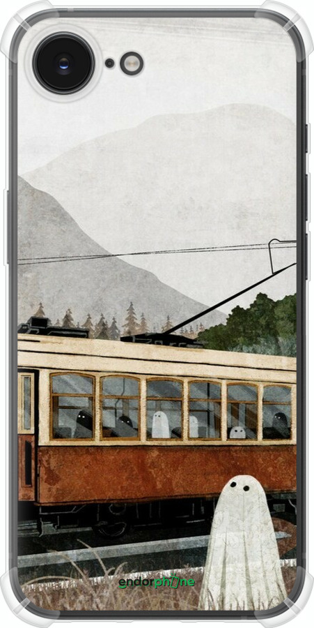 Силикон с усиленными углами чехол Призрак 2 для Apple iPhone SE 4 - 6247sp-3652 изображение 