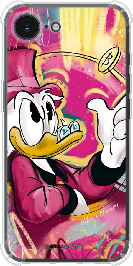 Силикон с усиленными углами чехол Скрудж для Apple iPhone SE 4 - 6283sp-3652 изображение 