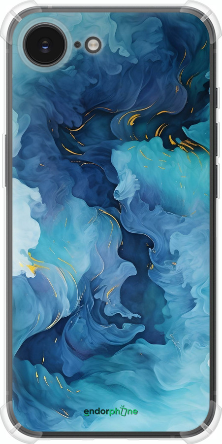 Силикон с усиленными углами чехол Акварель для Apple iPhone SE 4 - 6320sp-3652 изображение 