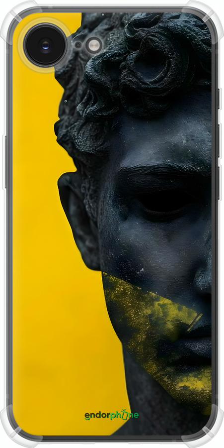 Силикон с усиленными углами чехол Статуя арт для Apple iPhone SE 4 - 6330sp-3652 изображение 