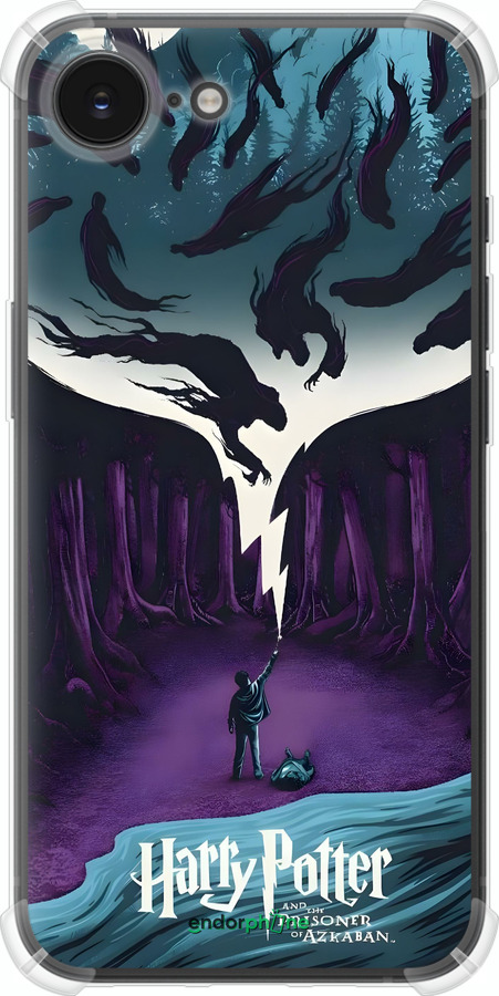 Силіконовий протиударний с посиленими кутами чехол Гаррі Поттер 2 для Apple iPhone SE 4 - 6337sp-3652 изображение 