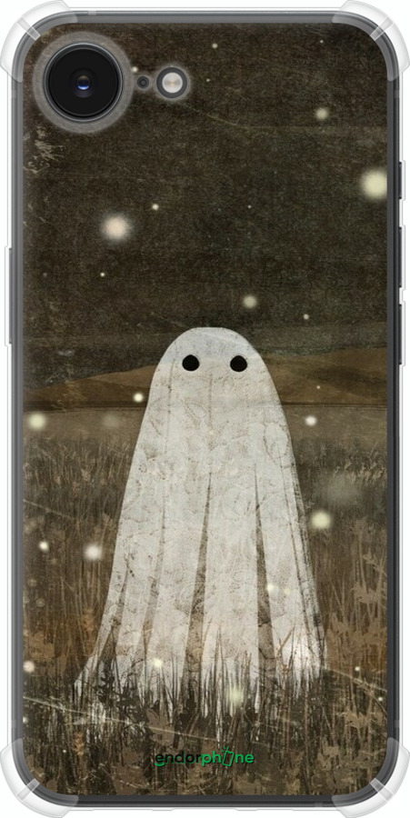 Силикон с усиленными углами чехол Привидение и светлячки для Apple iPhone SE 4 - 6406sp-3652 изображение 