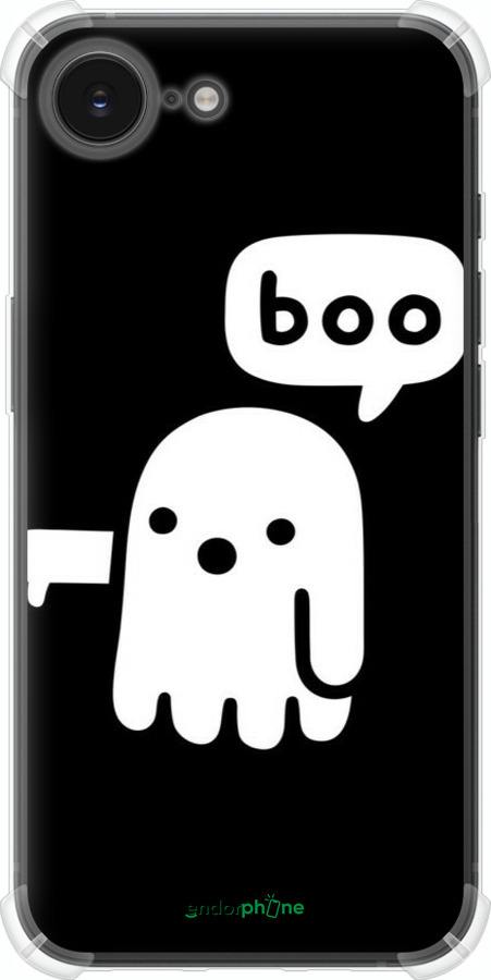 Силіконовий протиударний с посиленими кутами чехол Привид Несхвалення для Apple iPhone SE 4 - 6431sp-3652 изображение 