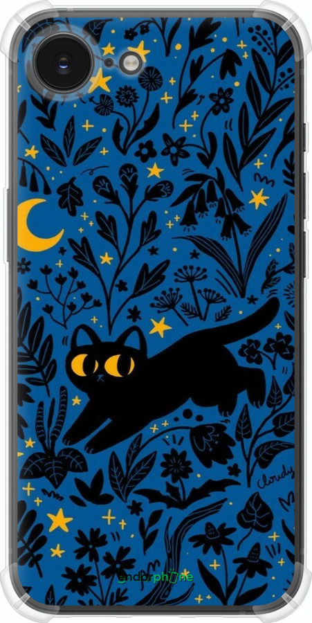 Силикон с усиленными углами чехол Летняя ночь для Apple iPhone SE 4 - 6472sp-3652 изображение 