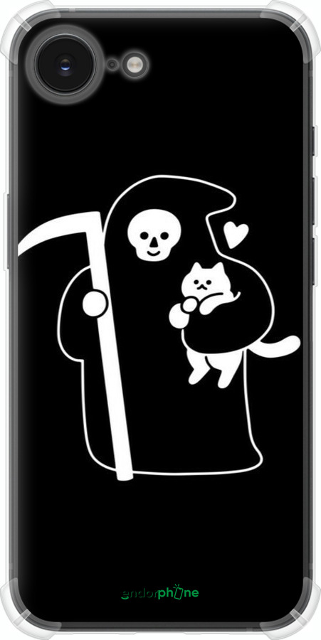 Силикон с усиленными углами чехол С изображением Кошек для Apple iPhone 16e - 6485sp-3971 изображение 