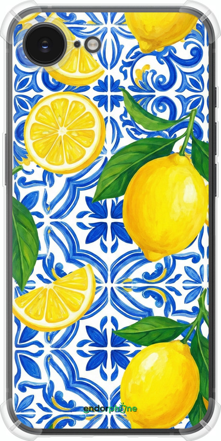 Силіконовий протиударний с посиленими кутами чехол Grocery Girl Italian Summer для Apple iPhone SE 4 - 6766sp-3652 изображение 