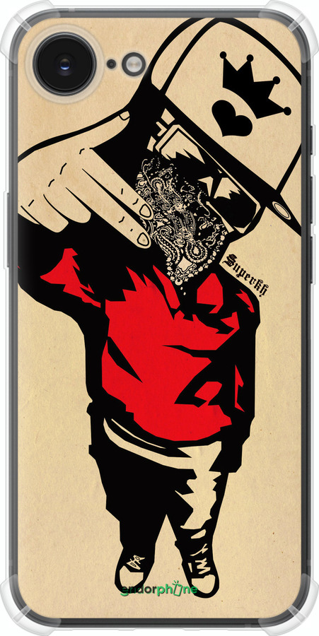 Силикон с усиленными углами чехол Swag. Super для Apple iPhone 16e - 808sp-3971 изображение 