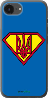 Силиконовый чехол Супер Тризуб для Apple iPhone SE 4 - 1164u-3652 изображение 