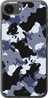 Силіконовий чехол Камуфляж v4 для Apple iPhone 16e - 1182u-3971 изображение 