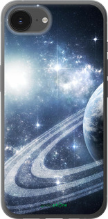 Силиконовый чехол Кольца Сатурна для Apple iPhone SE 4 - 173u-3652 изображение 