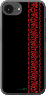 Силіконовий чехол Вишиванка 53 для Apple iPhone SE 4 - 2041u-3652 изображение 
