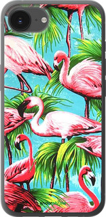 Силіконовий чехол Tropical background для Apple iPhone 16e - 4016u-3971 изображение 