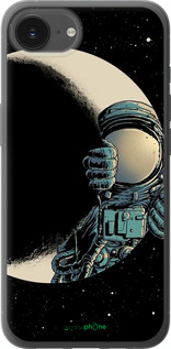 Силиконовый чехол Астронавт для Apple iPhone 16e - 4134u-3971 изображение 